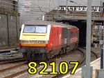 82107 at Euston 4-Jan-2003