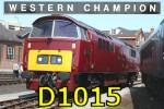 D1015 'Western Champion' at Eastleigh Works 24-May-2009