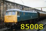 85008 at Crewe 24-Feb-1990
