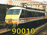 90010 at Euston 13-Oct-1990