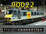 90022 'Freightconnection' at Euston 1-Oct-2005