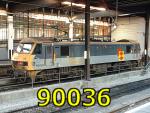 90036 at Euston 4-Sep-2003