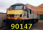 90147 at Crewe Works 21-May-2000