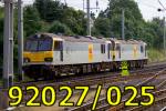 92027 and 92025 at Carnforth 20-Jul-2012
