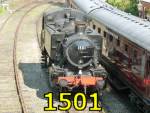 1501 (1500 class) at Highley, Severn Valley Railway 3-Sep-2012