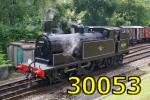 30053 (LSWR M7 0-4-4T) at Nordon, Swanage Railway 14-Jun-2016