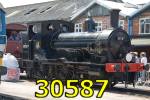 30587 (LSWR 0298 2-4-0WT) at Eastleigh Works 24-May-2009