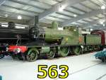 563 (4-4-0 class T3) Locomotion, Shildon 29-May-2006
