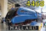 4468 'Mallard' (LNER class A4) at the NRM, York 23-Jun-2009