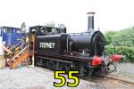 55 'Stepney' at NRM Railfest 6-Jun-2012